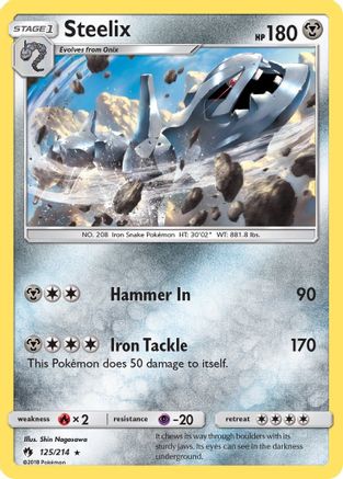 Steelix - SM - Lost Thunder #125