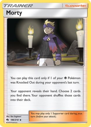 Morty - SM - Lost Thunder #186