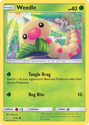 Weedle (2) - SM - Team Up #2