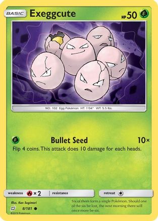 Exeggcute - SM - Team Up #8