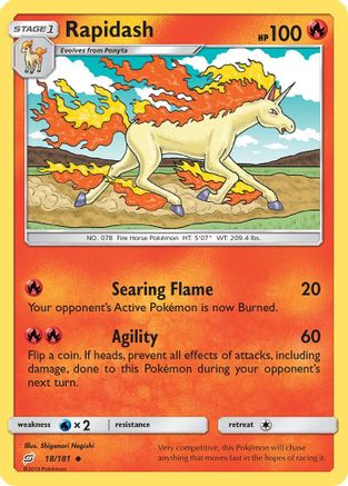 Rapidash - SM - Team Up #18