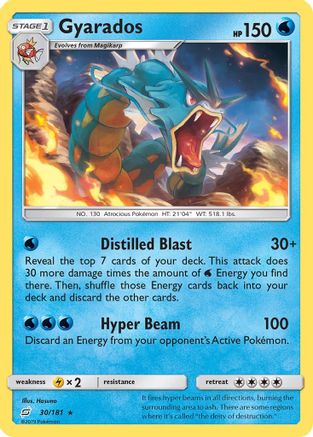Gyarados - SM - Team Up #30