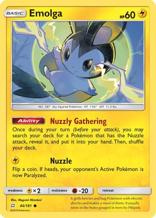 Emolga - SM - Team Up #46