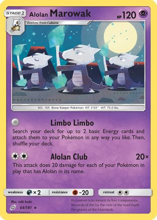 Alolan Marowak - SM - Team Up #64