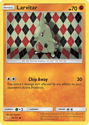 Larvitar - SM - Team Up #79