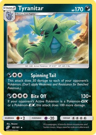 Tyranitar - SM - Team Up #85