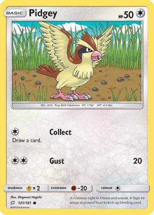 Pidgey (121) - SM - Team Up #121
