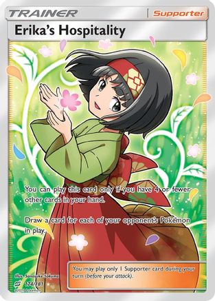 Erika's Hospitality (Full Art) - SM - Team Up #174
