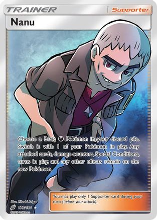 Nanu (Full Art) - SM - Team Up #179
