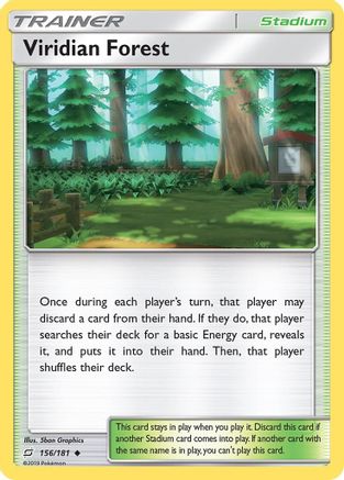 Viridian Forest - SM - Team Up #156