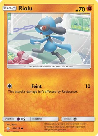 Riolu - SM - Unbroken Bonds #102