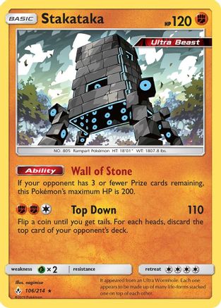 Stakataka - SM - Unbroken Bonds #106
