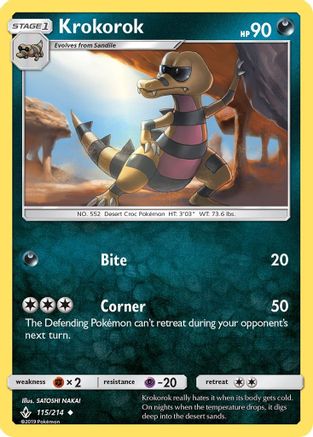 Krokorok - SM - Unbroken Bonds #115