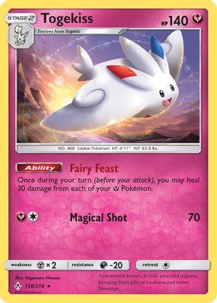 Togekiss - SM - Unbroken Bonds #138