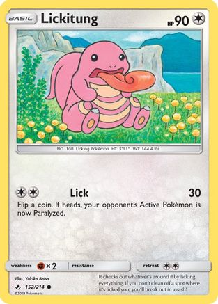 Lickitung - SM - Unbroken Bonds #152
