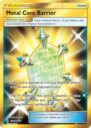 Metal Core Barrier (Secret) - SM - Unbroken Bonds #232