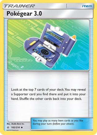 Pokegear 3.0 - SM - Unbroken Bonds #182