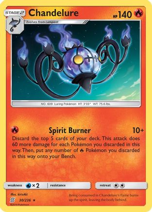 Chandelure - SM - Unified Minds #30