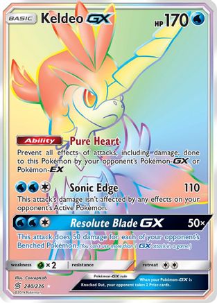 Keldeo GX (Secret) - SM - Unified Minds #240