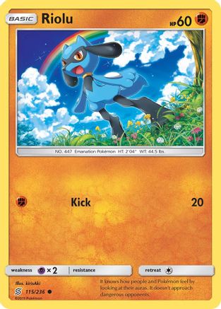 Riolu (115) - SM - Unified Minds #115