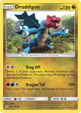 Druddigon - SM - Unified Minds #157