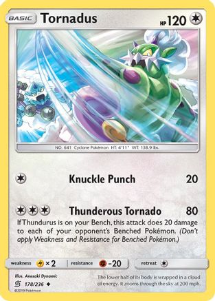 Tornadus - SM - Unified Minds #178