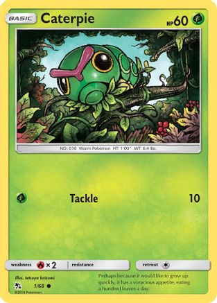 Caterpie - Hidden Fates #1