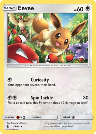 Eevee (48) - Hidden Fates #48