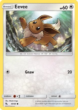 Eevee (49) - Hidden Fates #49