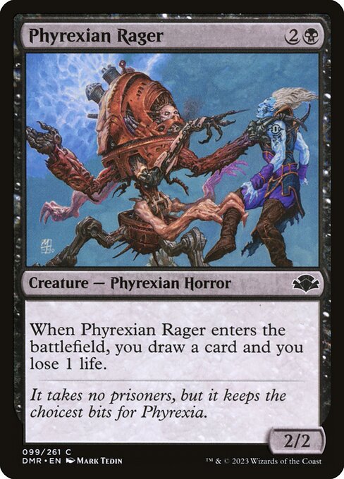 Phyrexian Rager — DMR — 99