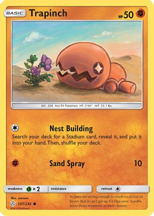 Trapinch - 107/236 - SM - Cosmic Eclipse #107