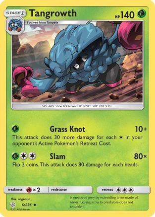 Tangrowth - SM - Cosmic Eclipse #6