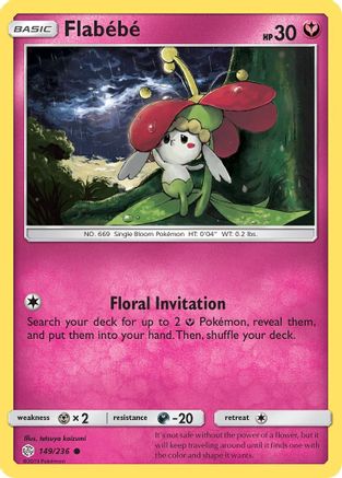 Flabebe - 149/236 - SM - Cosmic Eclipse #149