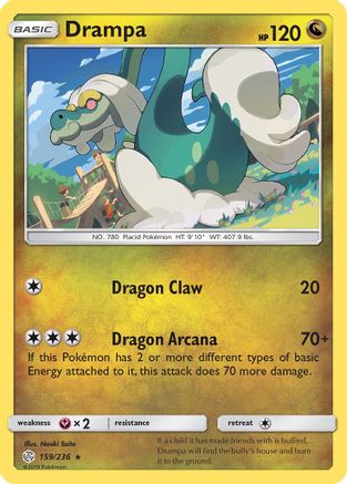 Drampa - SM - Cosmic Eclipse #159