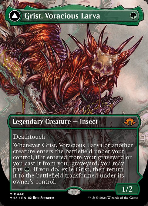 Grist, Voracious Larva // Grist, the Plague Swarm — MH3 — 446