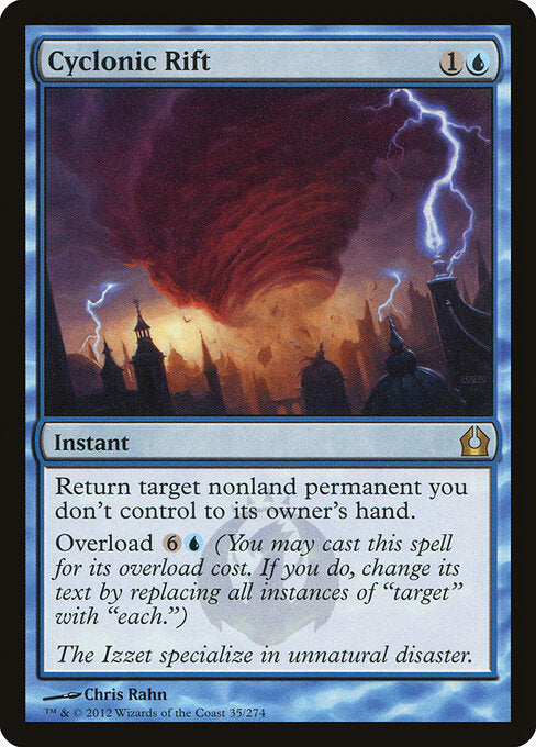 Cyclonic Rift - rtr Return to Ravnica - #35