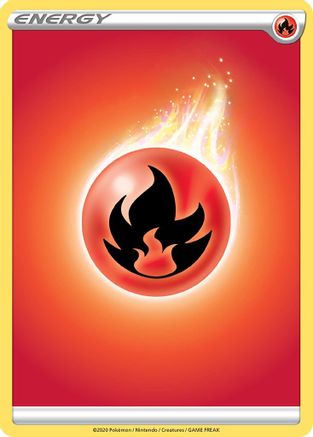 Fire Energy - SWSH01: Sword & Shield Base Set #