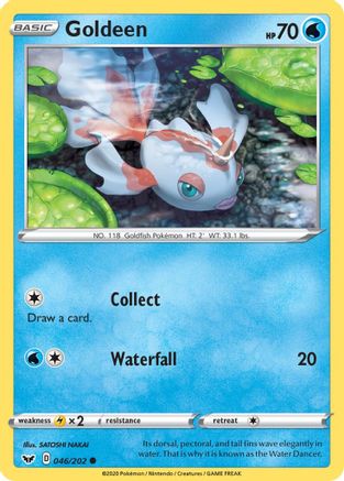Goldeen (046) - SWSH01: Sword & Shield Base Set #046