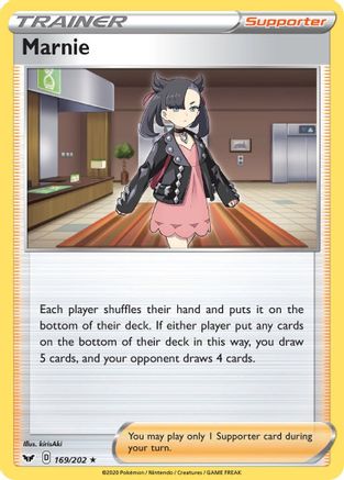 Marnie - SWSH01: Sword & Shield Base Set #169