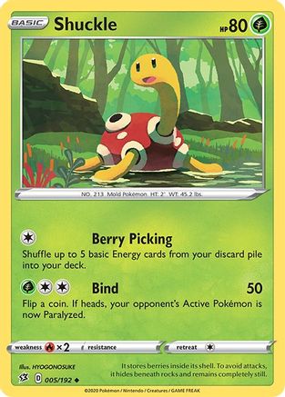 Shuckle - SWSH02: Rebel Clash #005