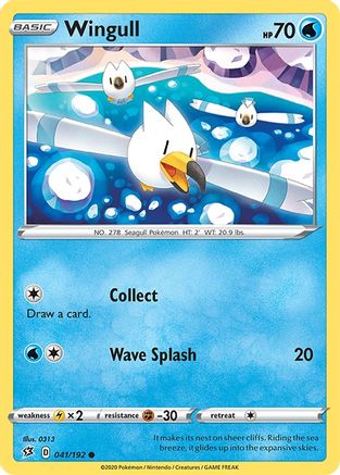Wingull - SWSH02: Rebel Clash #041