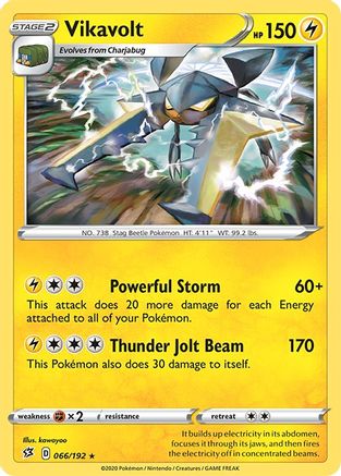 Vikavolt - SWSH02: Rebel Clash #066