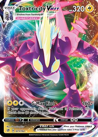 Toxtricity VMAX - SWSH02: Rebel Clash #071
