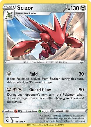 Scizor - SWSH02: Rebel Clash #128
