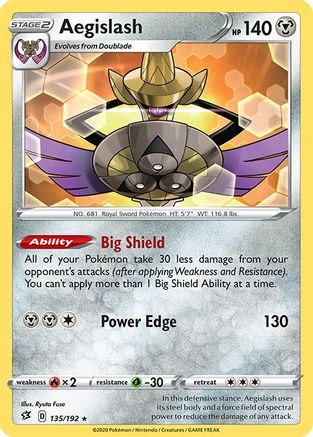 Aegislash - SWSH02: Rebel Clash #135