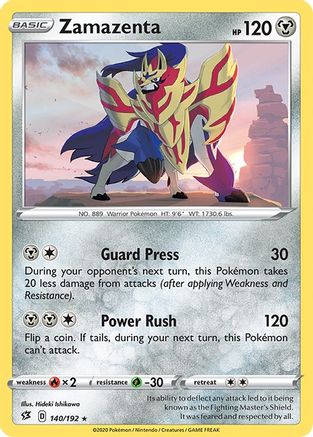 Zamazenta - SWSH02: Rebel Clash #140