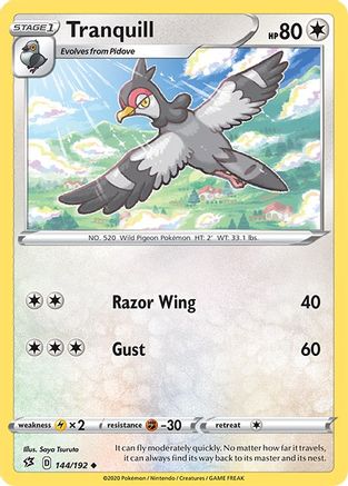 Tranquill - SWSH02: Rebel Clash #144