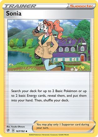 Sonia - SWSH02: Rebel Clash #167