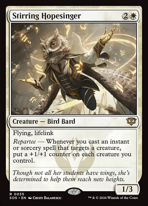 Stirring Hopesinger — sos — 35