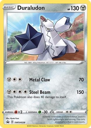 Duraludon - SWSH028 - SWSH: Sword & Shield Promo Cards #SWSH028